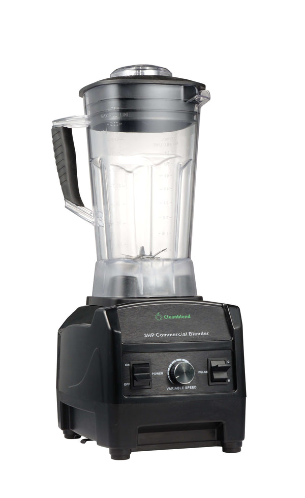 Cleanblend Smoothie Blender - 3 HP 1800 Watt high speed Motor for Milk  Shakes, Frozen Fruit, Crushing ice, 64 Ounce BPA Free Jar, 8 Sharp  Stainless