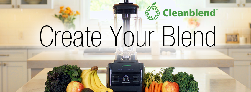 Cleanblend ULTRA: A Low Profile Countertop Blender With A BPA Free 40 oz.  Container, A Stainless Steel 8 Blade System and stainless steel drivetrain.