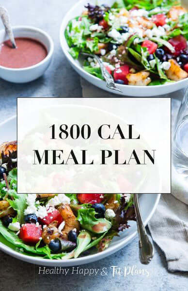 Cleanblend 1800 Calorie Meal Plan(Download) - Healthy Food Recipe Book
