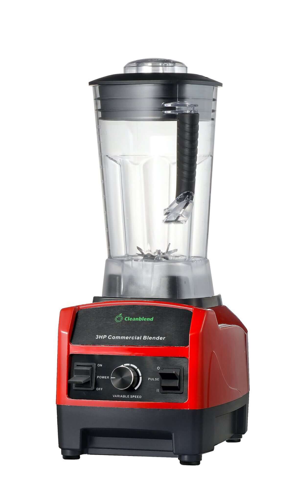 Cleanblend Ultra Blender, Low Profile Blender for Shakes and Smoothies, Compact Countertop Blender, Stainless Steel 8-Blade System, 1,000 Wa